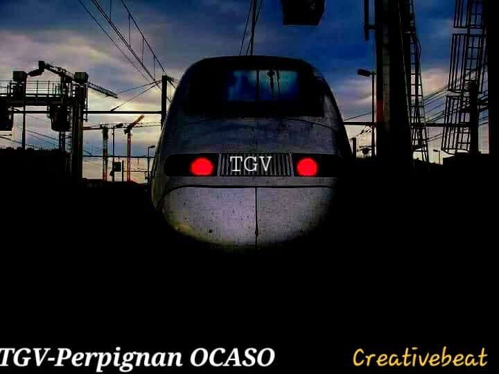 TGV-Perpignan · ocaso