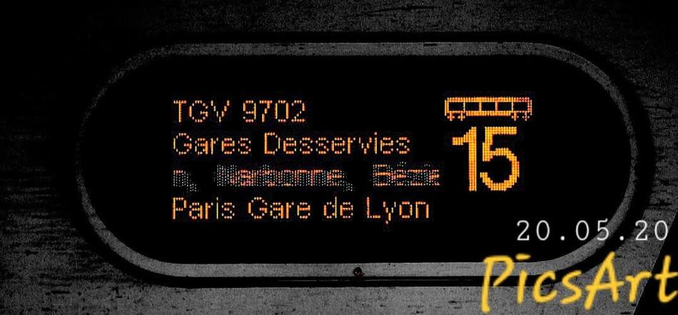 TGV 9702 · Paris Gare de Lyon